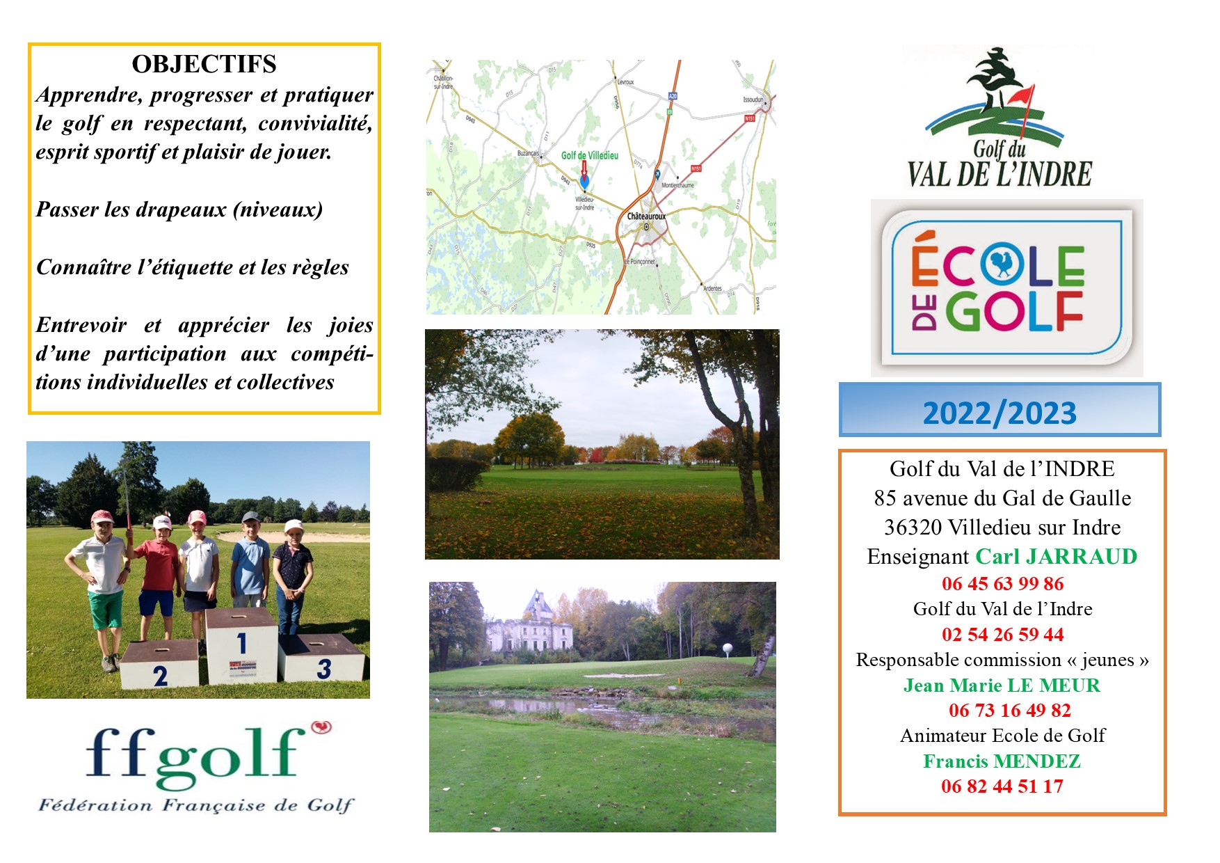 28/04/2025 - Ecole de golf - Open 128/36 - Grand Prix Jeunes de Cheverny